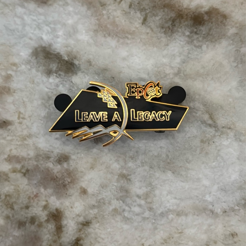 Disney Epcot Leave a Legacy pin